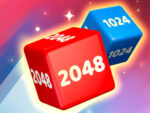 Chain Cube 2048: Παιχνίδι συγχώνευσης 3D
